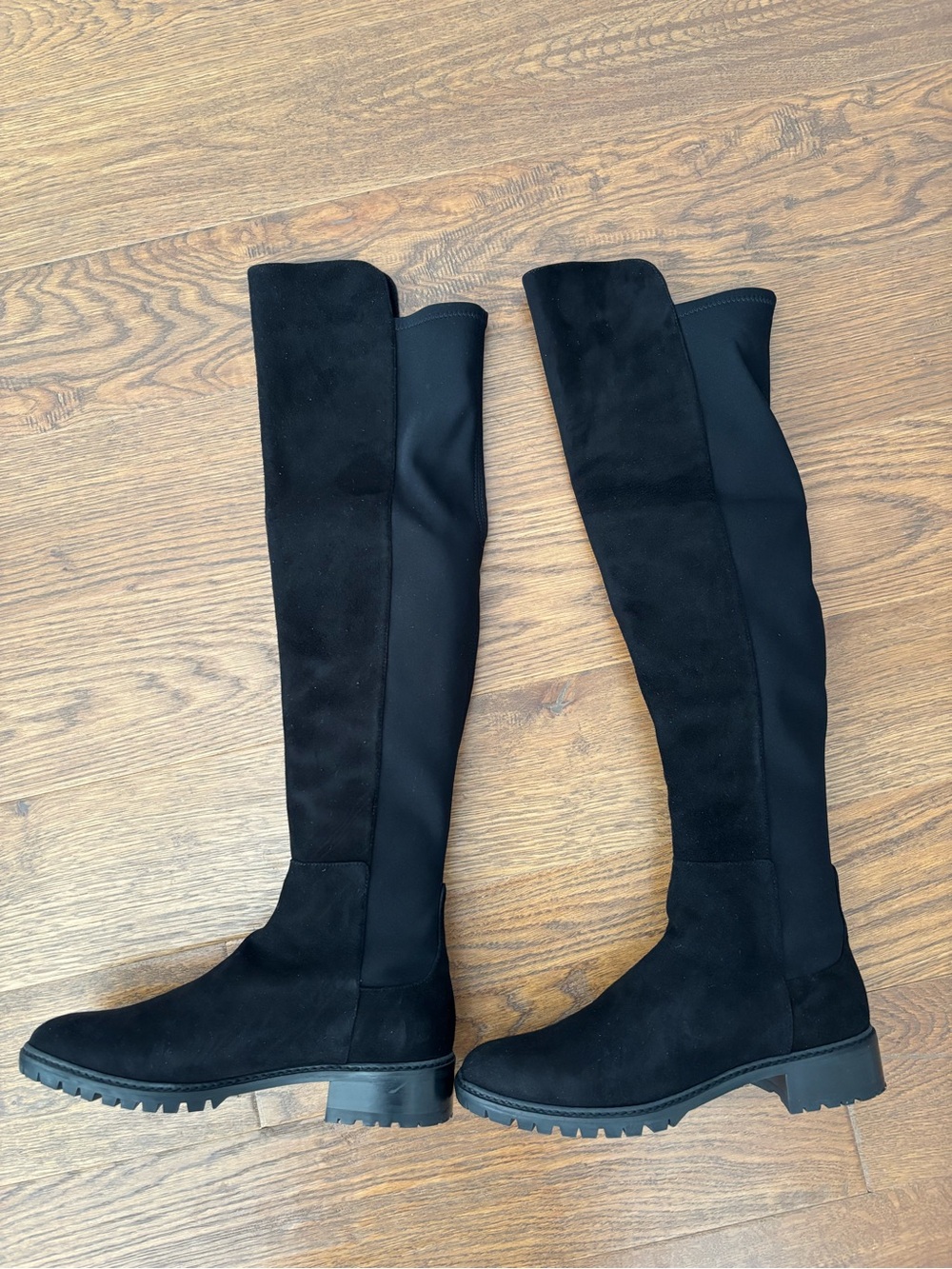 Stuart Weitzman Suede 5050 city boots size 8